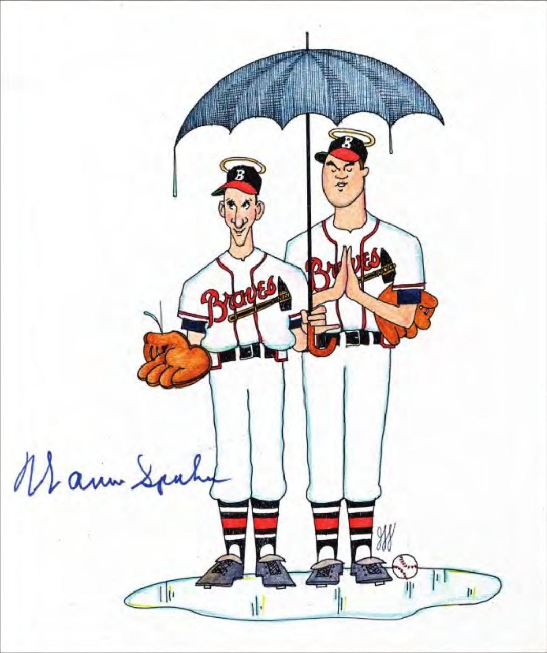 Warren Spahn & Johnny Sain